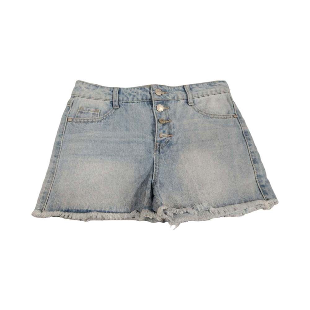 Designer Womens Denim Shorts Size:16:Color:Denim